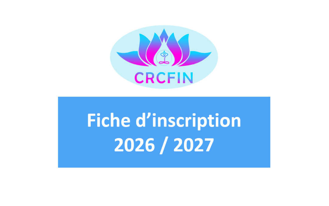 Fiche d’inscription 2026/2027